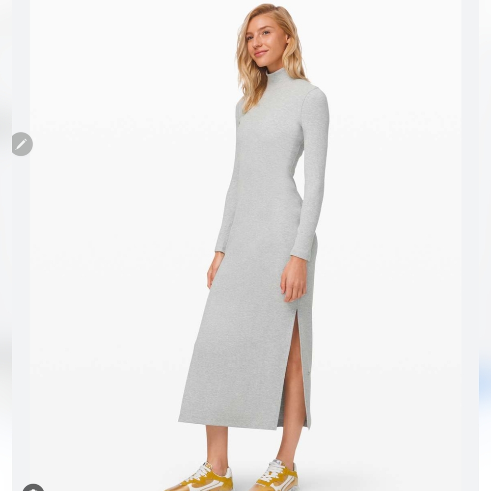 Lululemon Kitsilano Turtleneck Rib Dress , Missing Tag, Size 4/6.